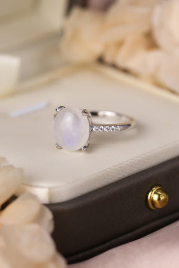 Natural Moonstone Ring